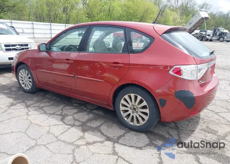 2009 Subaru Impreza 2.5I из США, поврежденный, VIN JF1GH60699G820957